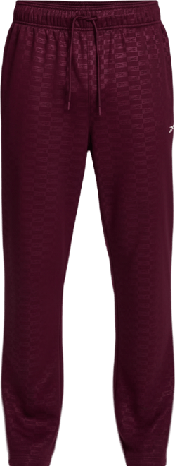 Men's Regular Fit Straight Leg Fleece Pants