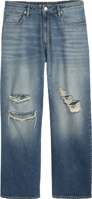 Men's Baggy Washed Jeans, Macy's Exclusive