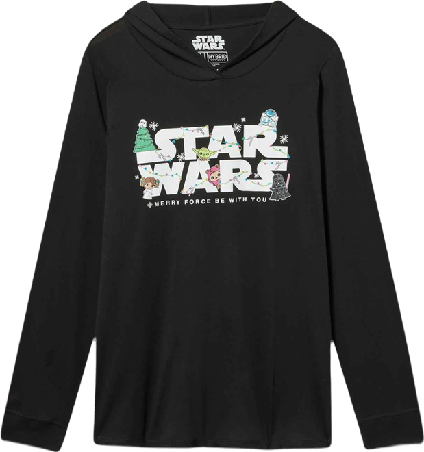 Star Wars Christmas Hooded Crew Tee