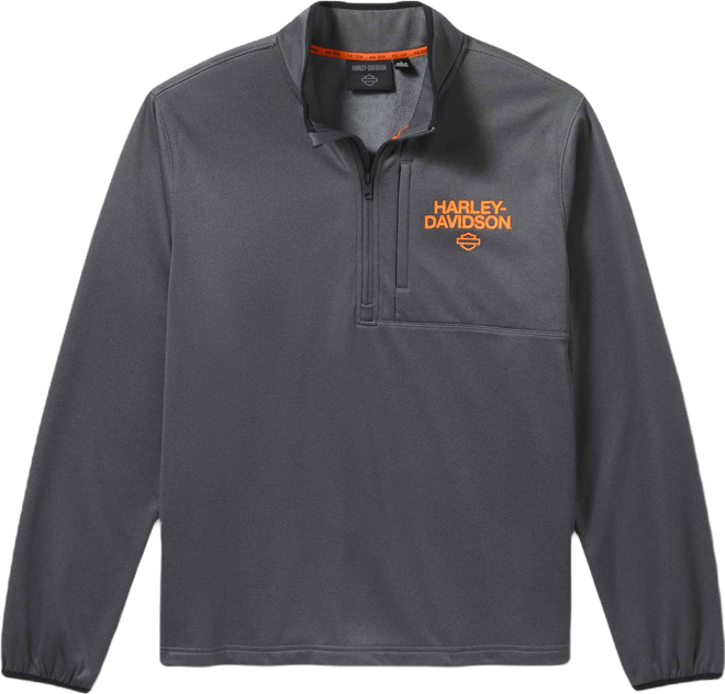 Men's H-D TECH 1/4 Zip Pullover | Harley-Davidson USA