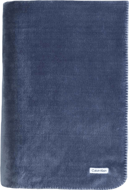 Modern Solid Reversible Throw, 70" X 50"