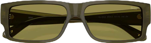 Men's Rectangle Sunglasses, DL2003