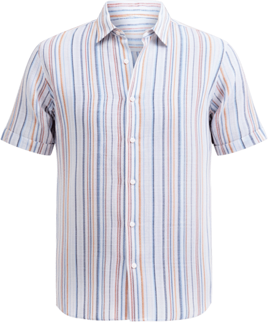 Men's Casa Regular-Fit Floral Button-Down Linen Shirt, Macy's Exclusive