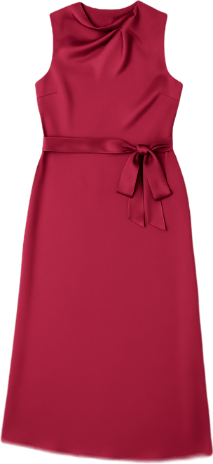 Women's Emmi Satin Midi Dress