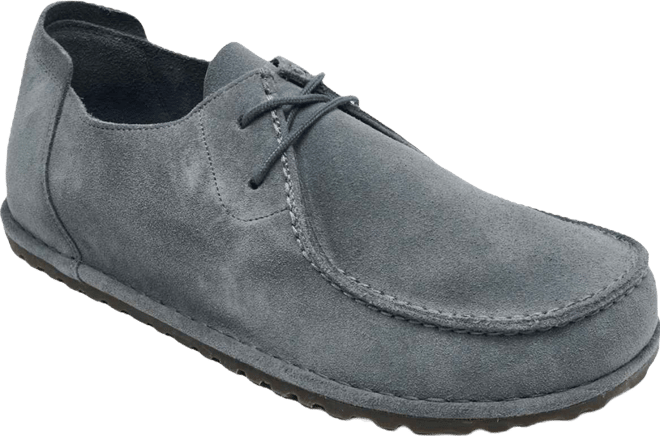 Men's Utti Lace Suede Leather Casual Sneakers from Finish Line