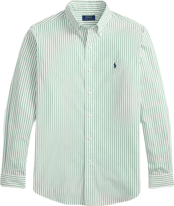 Men's Classic-Fit Striped Poplin Shirt