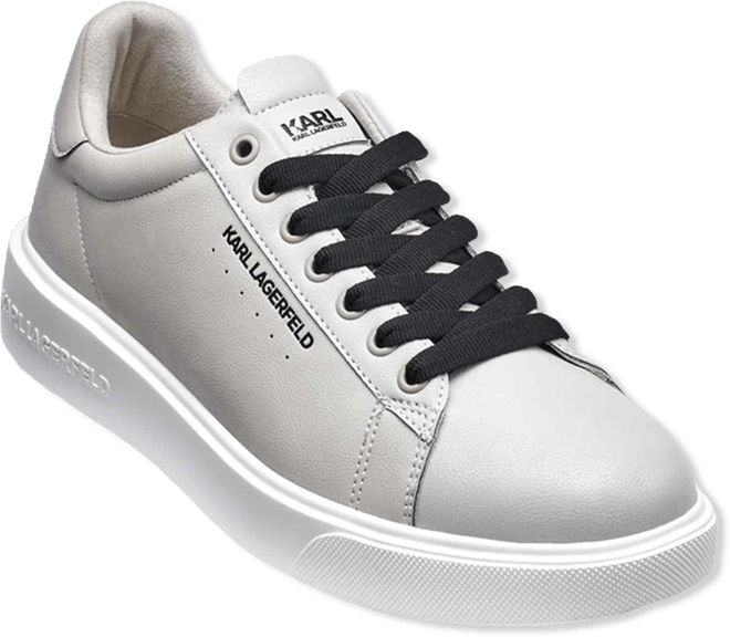 Men's Logo Plain Toe Sneakers