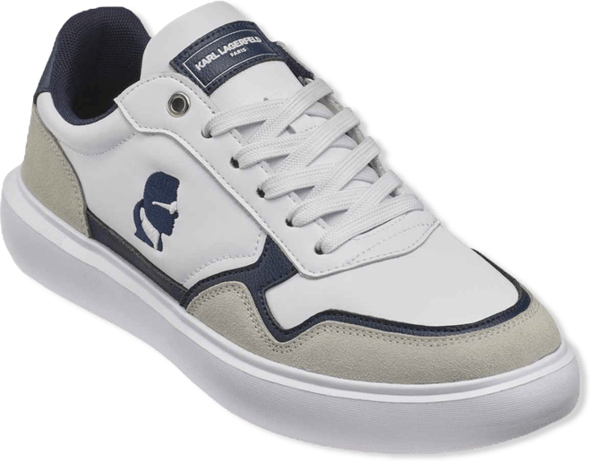 Men's Side Embroidered Karl Profile Logo Sneakers