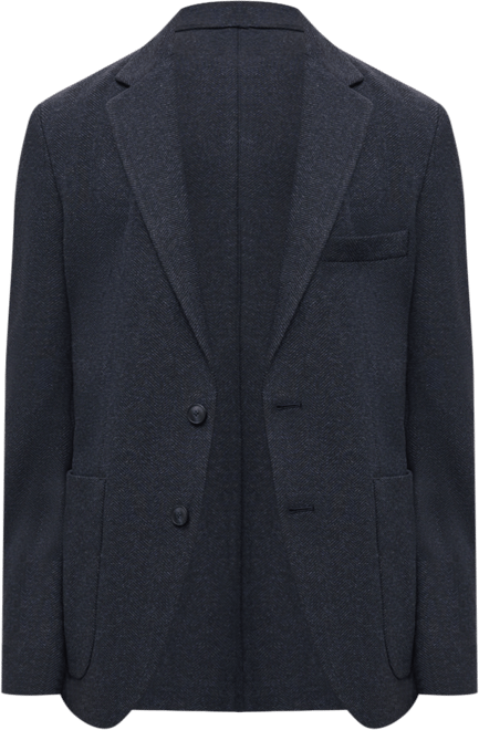 Men's Slim-Fit Herringbone Tailored Jacket