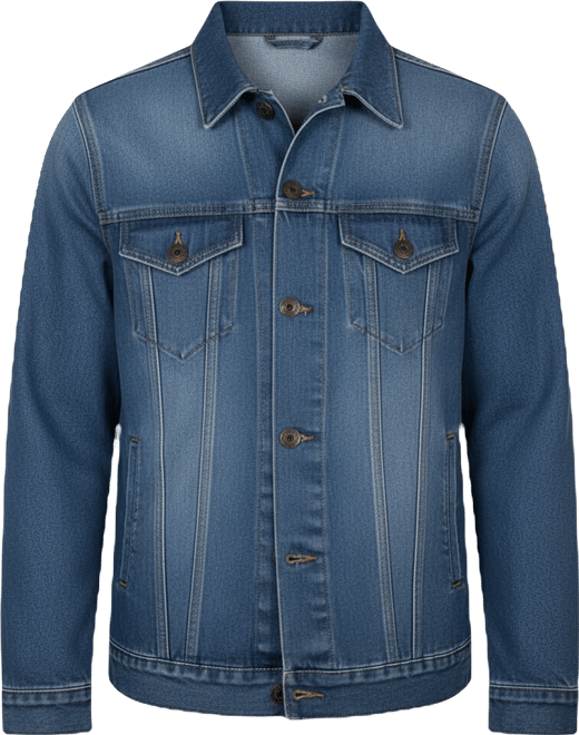 Men's Regular Fit Classic Denim Jacket