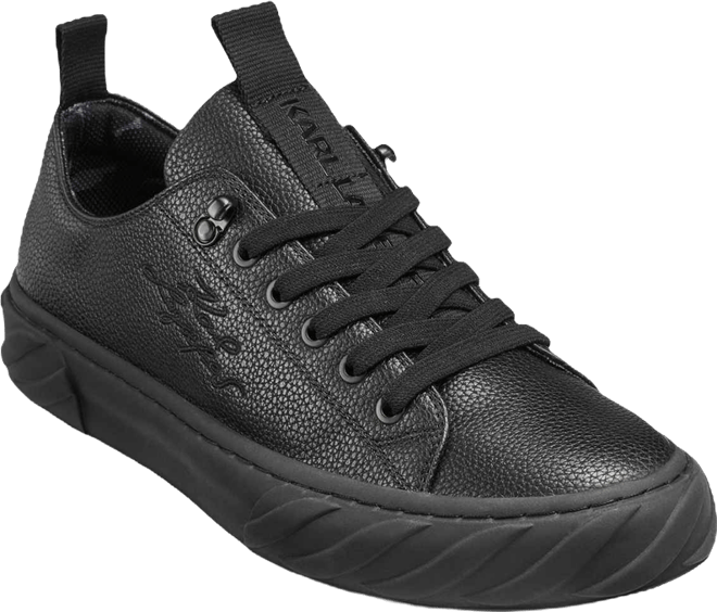 Men's Round Toe Low-Profile Sneakers