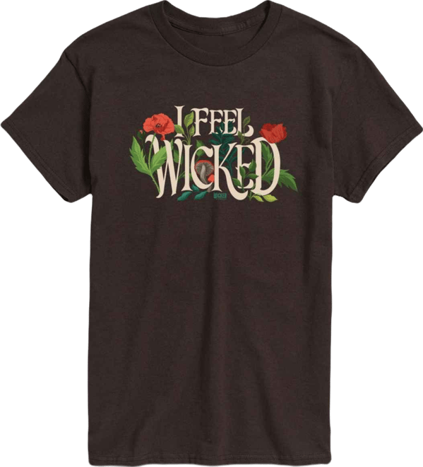 Men's Wicked Part 2 I Feel Wicked Graphic Print Short-Sleeve T-Shirt