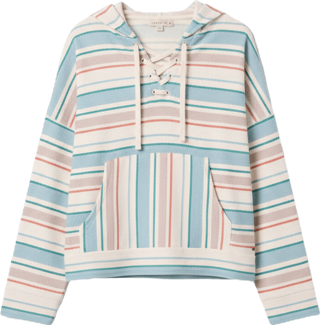 Juniors' Solstice Tie-Front Hoodie