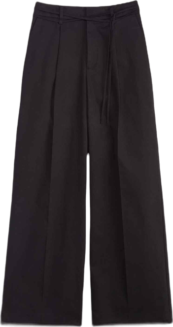Women's Cotton Blend High-Rise Wide-Leg Pants, Macy's Exclusive