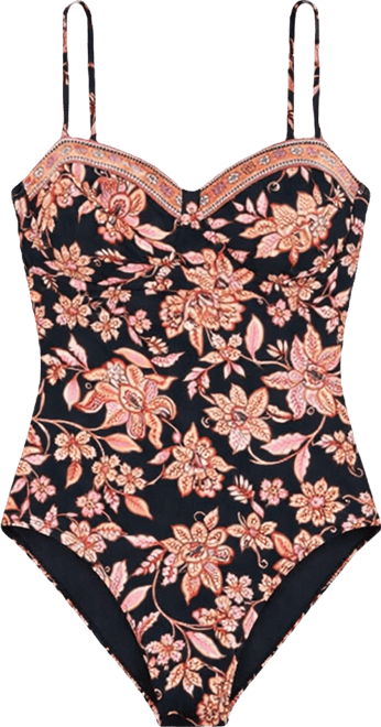 Dj Vu Underwire One-Piece Swimsuit