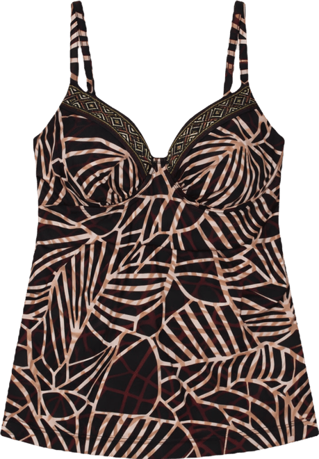 Women's Raya De Safari Marina Underwire Tankini Top