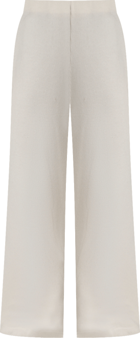 Petite High-Rise Wide-Leg Pants