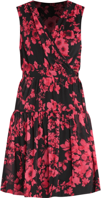 Women's Sleeveless Wrap Dress