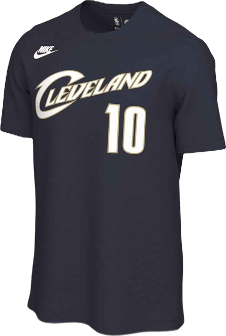 Men's and Women's Darius Garland Navy Cleveland Cavaliers Name Number T-Shirt