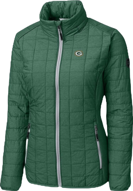 Women's Green Bay Packers Rainier PrimaLoft Eco Insulated Full-Zip Puffer Jacket