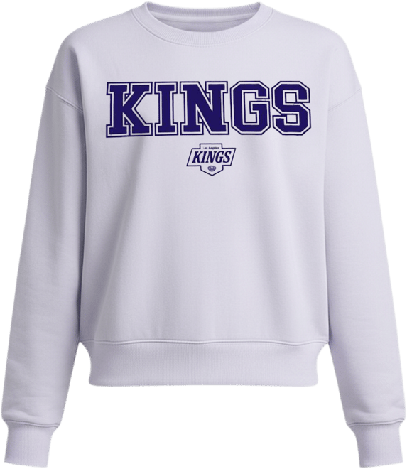 Women's Light Purple Los Angeles Kings Tonal Pullover Sweatshirt