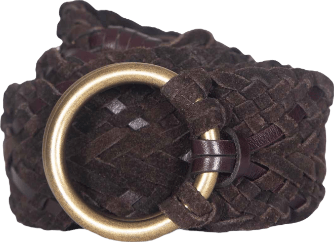 Women's 40MM Woven Fringe Belt