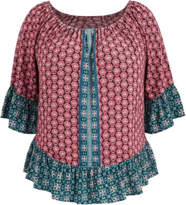 Women's Serenity Ruffle Top