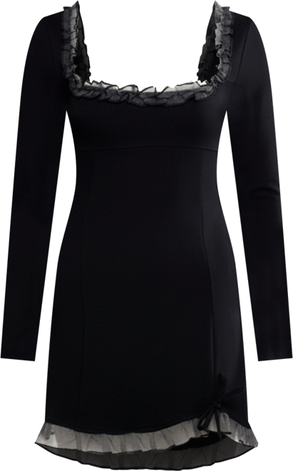 Women's Lucette Square Neck Mini Dress