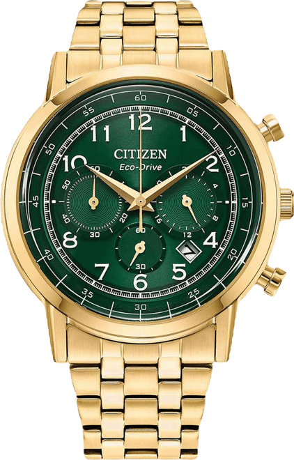 Citizen Classic Mens Gold Tone Stainless Steel Bracelet Watch