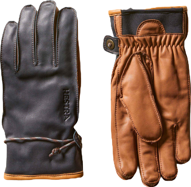 Hestra Wakayama Gloves - Navy Brown | Faherty Brand