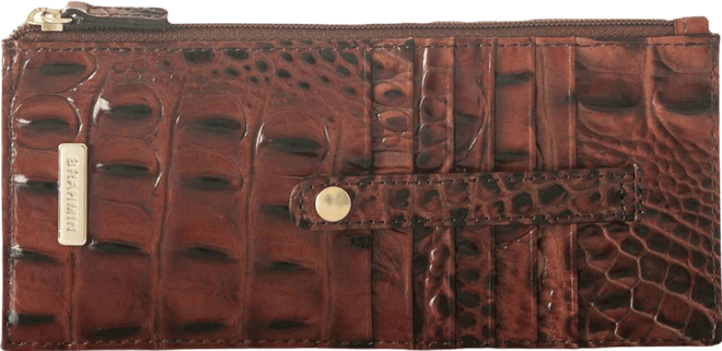 Credit Card Melbourne Embossed Leather Wallet
