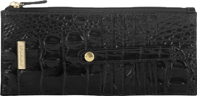 Credit Card Melbourne Embossed Leather Wallet