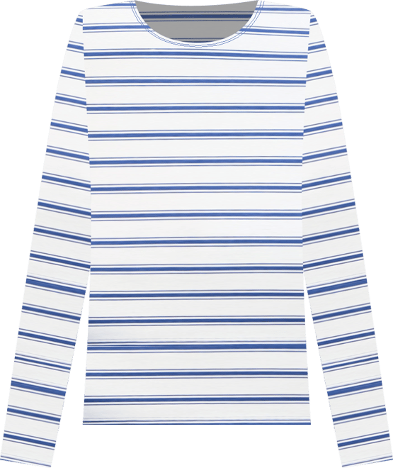 Petite Floral Print Long Sleeve Top