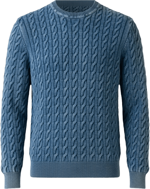 Men's Crewneck Long-Sleeve Sweater