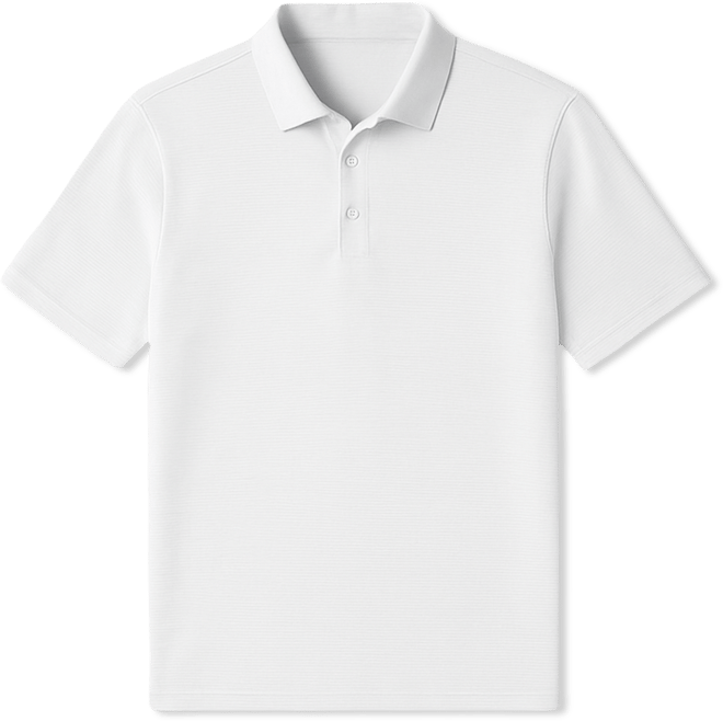 Men's Solid Cooling Texture Polo Shirt