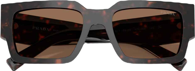 Prada Men's Rectangle Sunglasses, Pr B17S