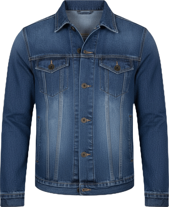 Men's Regular Fit Classic Denim Jacket