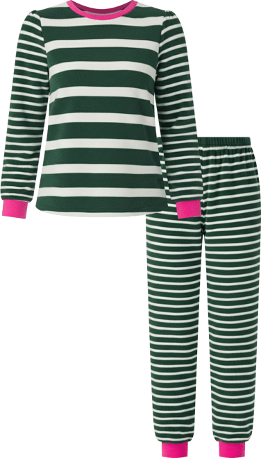 Women's 2-Piece Stretch Fleece Long Sleeve Jogger Pajama Set