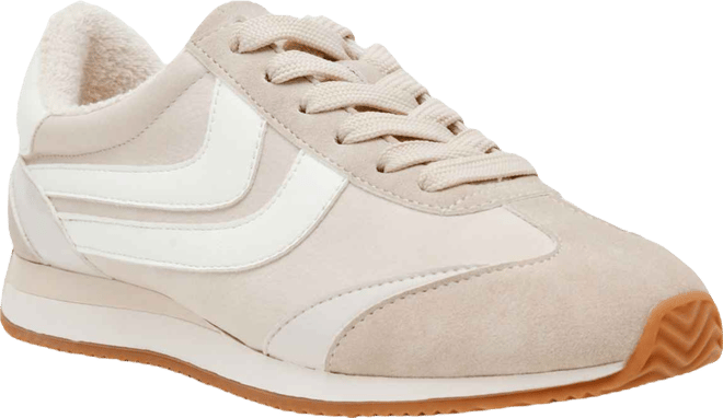 Women's Hype Round-Toe Lace-Up Sneakers