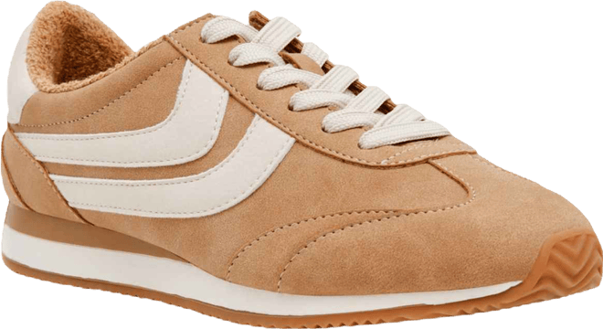 Women's Hype Round-Toe Lace-Up Sneakers