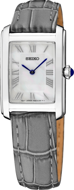 Women's Essentials Quartz Leather Strap Watch, 22.2mm