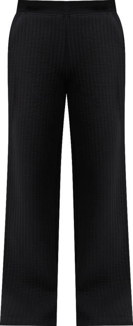 Petite Quilted Lounge Bottom Straight Leg Pants, Macy's Exclusive