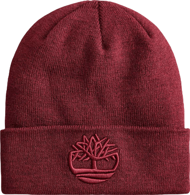 Men's Tonal 3D Embroidered Beanie Hat