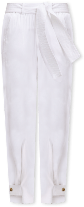 Women's Tie-Waist Linen Blend Pants, Macy's Exclusive