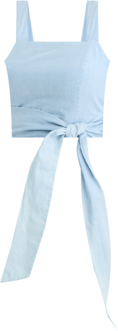 Women's Cotton Cropped Sleeveless Top, Macy's Exclusive