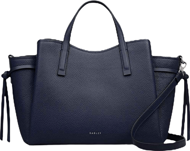 Blake Gardens Large Leather Ziptop Grab Bag