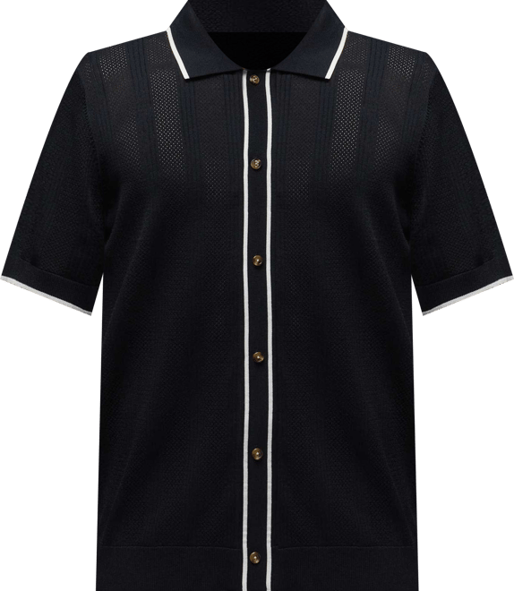Jordan Sport Playera de golf de tejido Knit con botones para hombre