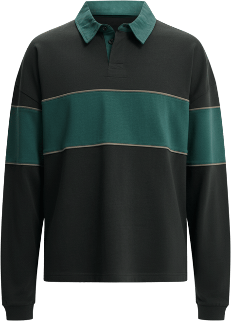 Men's Cropped Fit Rugby Shirt