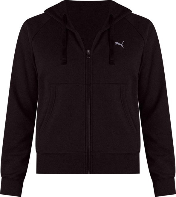 Women's Elevated Satin Full-Zip Fleece Hoodie
