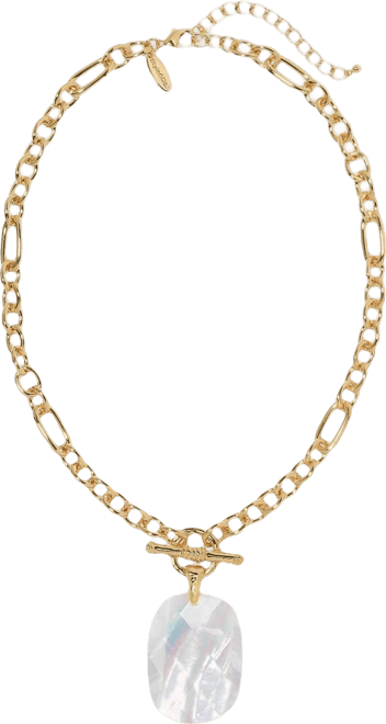 Mother-of-Pearl Pendant Necklace, 18" + 3" extender, Macy's Exclusive